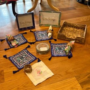 Lilly Pulitzer formal dining set